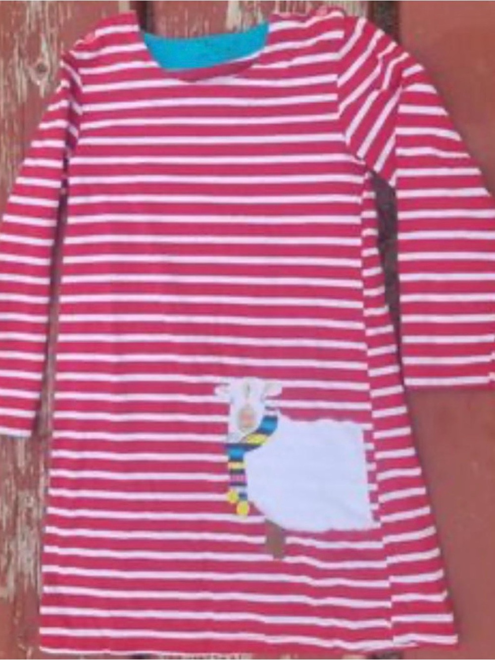 appliqué lamb dress size 6